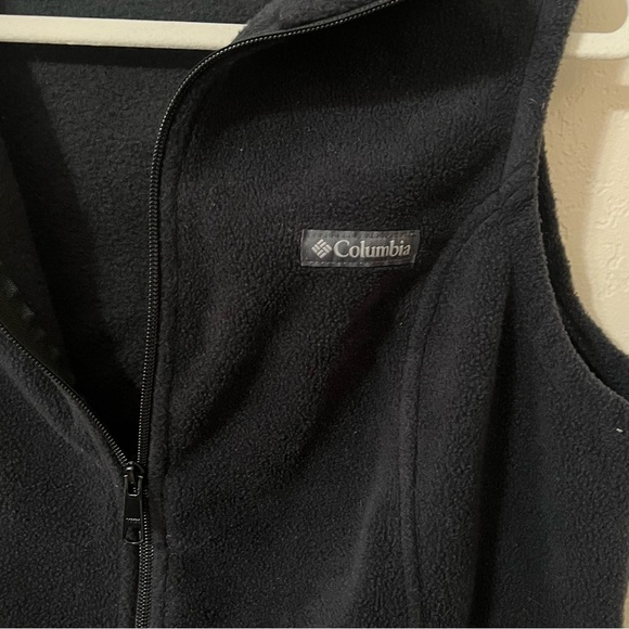 Columbia Women's Benton Springs Fleece Vest size L Black - Picture 2 of 6